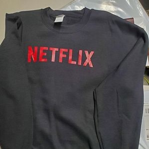 New crew neck Netflix chill Large UNISEX